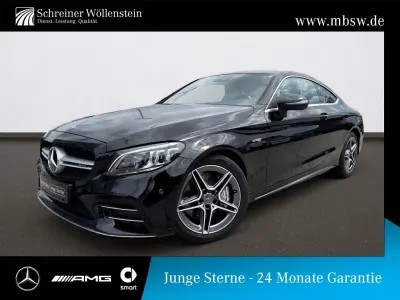 Gebraucht Mercedes C43 AMG AMG 390 PS (286 kW) 2023 Metalliclack obsidianschwarz Coupé
