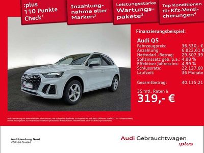Gebraucht Audi Q5 S-Line 204 PS (150 kW) 2023 Weiß SUV