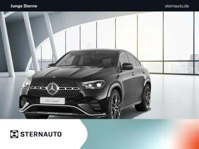 Gebraucht Mercedes GLE300 AMG 269 PS (197 kW) 2024 Unilack schwarz uni Coupé