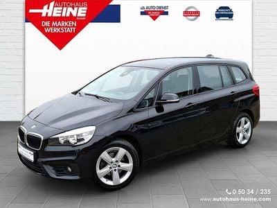 Gebraucht BMW 216 Gran Tourer Advantage 102 PS (75 kW) 2017 Schwarz ii/bonnet fluid black Van / Kleinbus