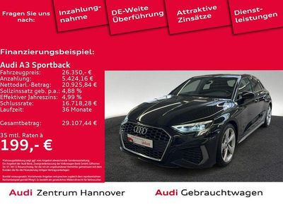 Gebraucht Audi A3 Ambiente 150 PS (110 kW) 2022 Mythosschwarz metallic Limousine
