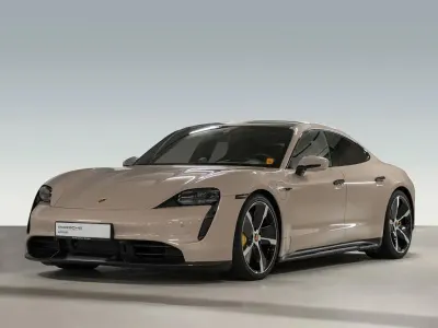 Gebraucht Porsche Taycan Turbo S 559 kW (761 PS) 2023 Beige Limousine