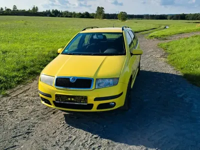 Gebraucht Skoda Fabia 101 PS (74 kW) 2007 Gelb Kombi