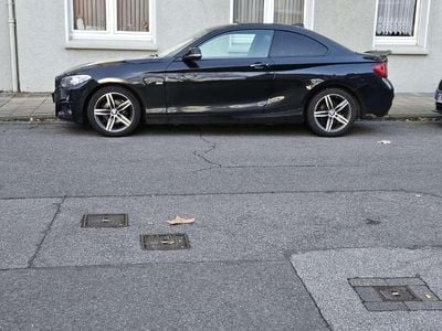 Schwarz Gebraucht 2015 BMW 218 Sport Line Coupé | 10.450 € (Fairer Preis)