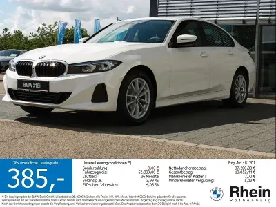 Neu BMW 318 156 PS (114 kW) 2026 Alpinweiß uni Limousine