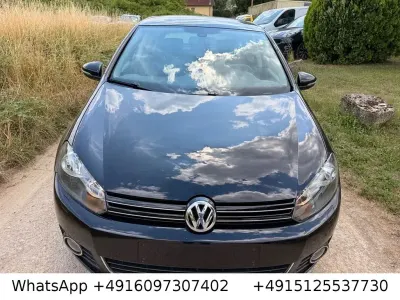 Gebraucht VW Golf VI Style 122 PS (89 kW) 2011 Schwarz Kleinwagen