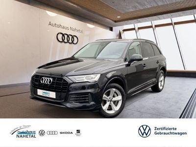 gebraucht Audi Q7 55 TFSI e quattro LED NAVI+ OPTIK SCHWARZ 19'' BAN