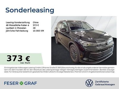 Grenadillschwarz metallic Gebraucht 2025 VW Tiguan Goal SUV | 36.801 € (Superpreis)