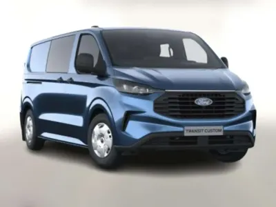 Nouă Ford Transit Custom Trend 150 CP (110 kW) 2025 Albastru Van