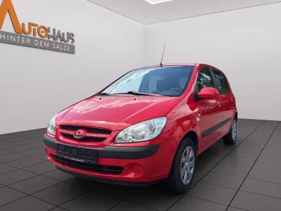 Gebraucht Hyundai Getz Basis 67 PS (49 kW) 2006 Rot Kleinwagen