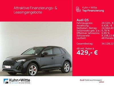 Gebraucht Audi Q5 S-Line 204 PS (150 kW) 2022 Schwarz SUV