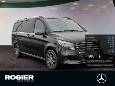 Brugt Mercedes V300 Exclusive 237 HK (174 kW) 2025 Sort MPV