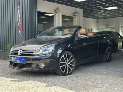 Gebraucht VW Golf Cabriolet Exclusive 160 PS (117 kW) 2012 Schwarz Cabrio