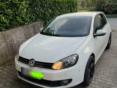Gebraucht VW Golf VI Highline 160 PS (117 kW) 2011 Weiß Kleinwagen