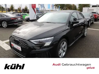 Brugt Audi A3 S-Line 150 HK (110 kW) 2023 Sort Sedan