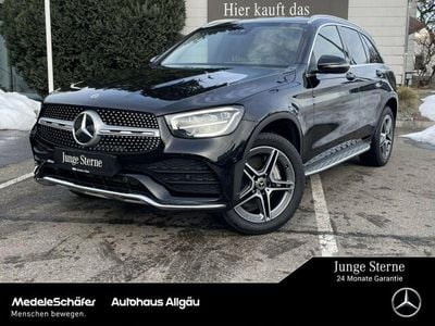 Unilack schwarz Gebraucht 2021 Mercedes GLC300e AMG SUV | 33.979 € (Fairer Preis)