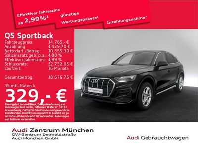 Usata Audi Q5 Advanced 204 CV (150 kW) 2023 Nero SUV
