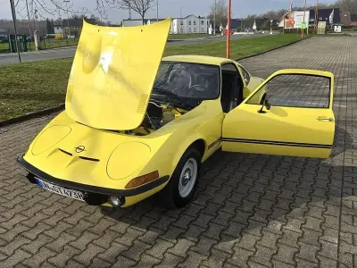 Occasion Opel GT 90 PK (66 kW) 1973 Geel Coupé
