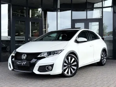 Gebraucht Honda Civic Elegance 99 PS (72 kW) 2015 Weiß Limousine