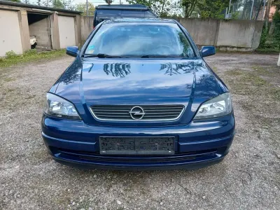 Brugt Opel Astra Njoy 84 HK (61 kW) 2003 Blå Sedan