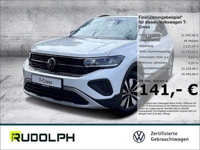 Używany VW T-Cross Goal 116 KM (85 kW) 2024 Biały SUV