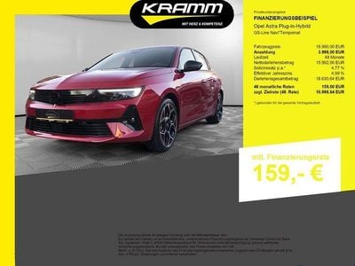 Gebraucht Opel Astra GS Line 181 PS (133 kW) 2022 Rot Limousine