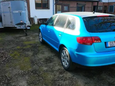 Brugt Audi A3 102 HK (75 kW) 2007 Blå Hatchback