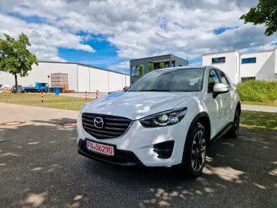 Gebraucht Mazda CX-5 150 PS (110 kW) 2016 Weiß SUV