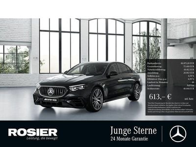 Gebraucht Mercedes E53 AMG Advanced 449 PS (330 kW) 2025 Schwarz / obsidianschwarz Limousine