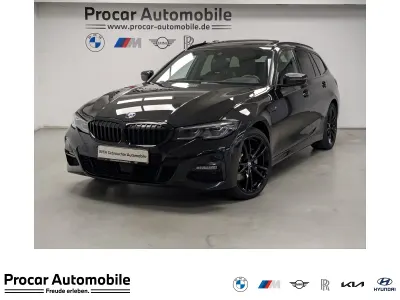Gebraucht BMW 320e M Sport 204 PS (150 kW) 2021 Schwarz Kombi