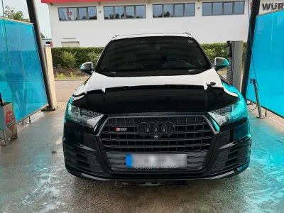 Gebraucht Audi SQ7 435 PS (319 kW) 2018 Schwarz SUV
