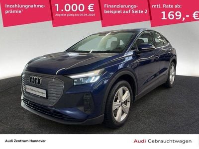 Gebraucht Audi Q4 Sportback e-tron Comfort 150 kW (204 PS) 2022 Blau SUV
