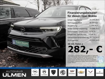 gebraucht Opel Mokka Ultimate 1.2Turbo Navi Voll-Leder Voll-LED Klimaauto.+SHZ PDCv+h+Cam Keyless Tempomat Alu