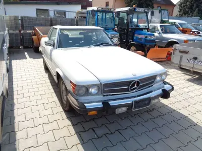 Gebraucht Mercedes SL380 204 PS (150 kW) 1981 Weiß Cabrio