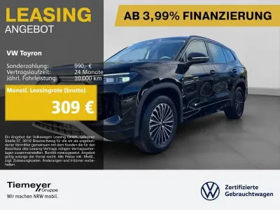 Brugt VW Tayron Life 150 HK (110 kW) 2025 Sort SUV
