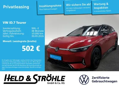 Gebraucht VW ID.7 GTX 250 kW (340 PS) 2025 Rot Kombi