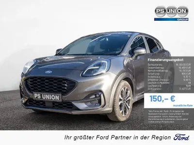 Gebraucht Ford Puma ST-Line X 125 PS (91 kW) 2020 Grau / magnetic grau (metallic) Coupé