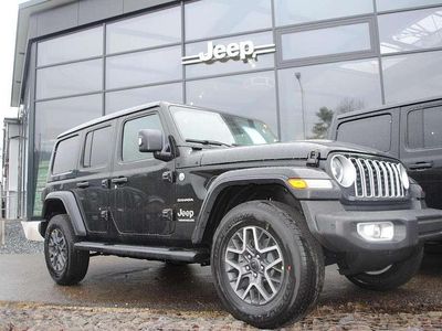 Gebraucht Jeep Wrangler Sahara 272 PS (200 kW) 2024 Black clear coat SUV