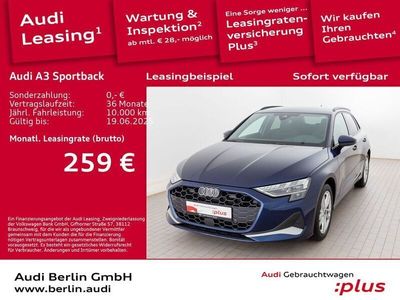 Navarrablau metallic Gebraucht 2024 Audi A3 Advanced Plus Limousine | 34.750 € (Etwas zu teuer)
