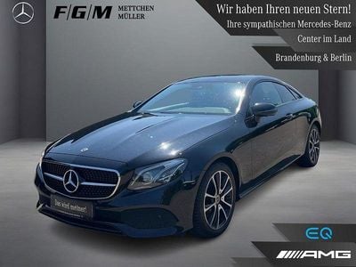 Gebraucht Mercedes E220 Avantgarde 194 PS (142 kW) 2020 Obsidianschwarz  metalliclack Coupé
