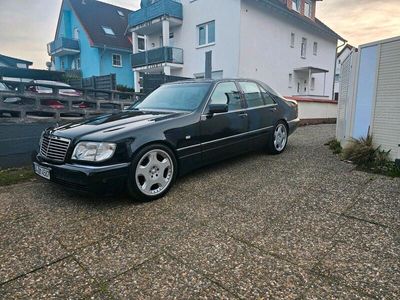 gebraucht Mercedes S420 W140Mopf Obsidianschwarz, gute Ausstattung