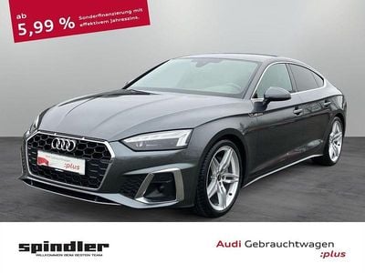 Usado Audi A5 Sportback S-Line 204 CV (150 kW) 2023 Gris Utilitario