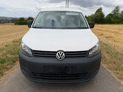 Gebraucht VW Caddy 75 PS (55 kW) 2014 Weiß Van / Kleinbus