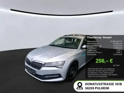 Brugt Skoda Superb Ambition 150 HK (110 kW) 2022 Sølv Stationcar