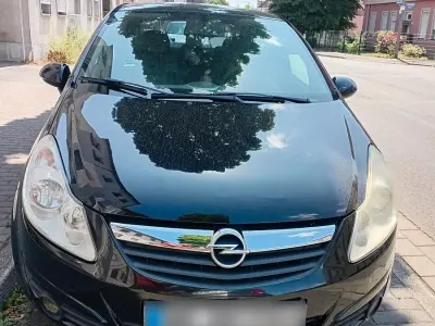 Gebraucht Opel Corsa 80 PS (58 kW) 2008 Schwarz Kleinwagen