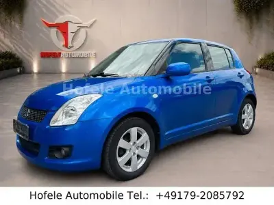 Gebraucht Suzuki Swift 92 PS (67 kW) 2009 Blau Kleinwagen