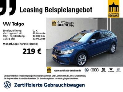 Gebraucht VW Taigo Goal 116 PS (85 kW) 2025 Blau SUV