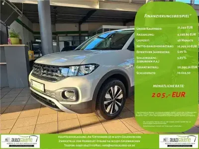Gebraucht VW T-Cross Move 110 PS (80 kW) 2023 Grau SUV