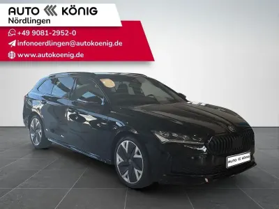 Neu Skoda Superb SportLine 150 PS (110 kW) 2026 Schwarz Kombi