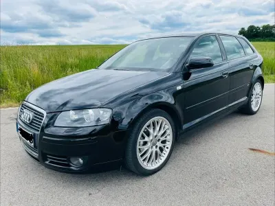 Gebraucht Audi A3 S-Line 140 PS (102 kW) 2008 Schwarz Kleinwagen